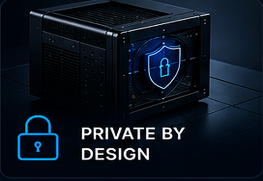 Private closed-system infrastructure core