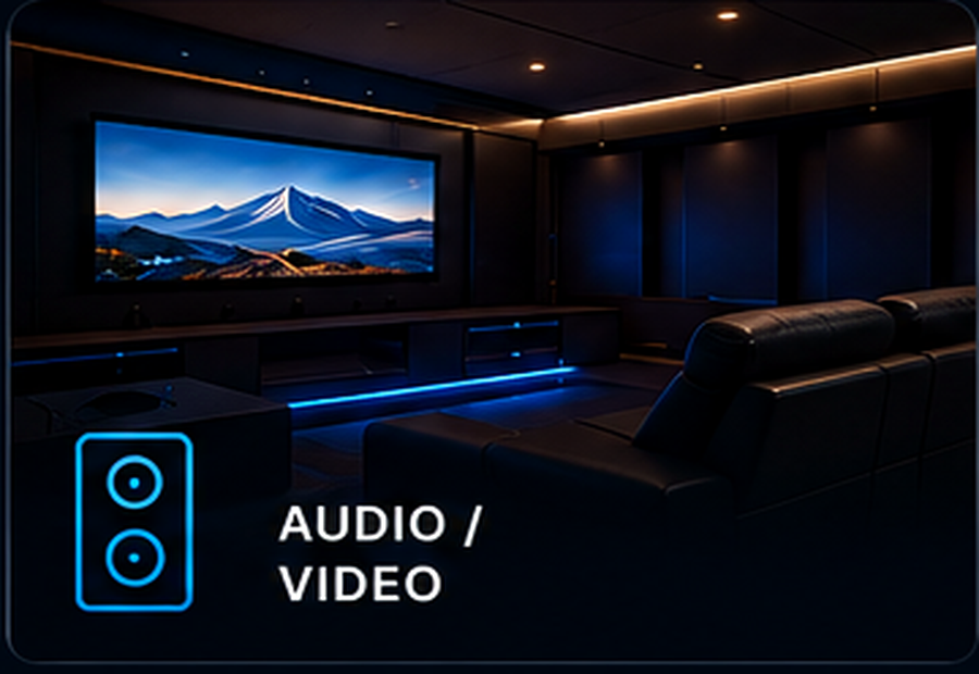 High-end home theater and AV system