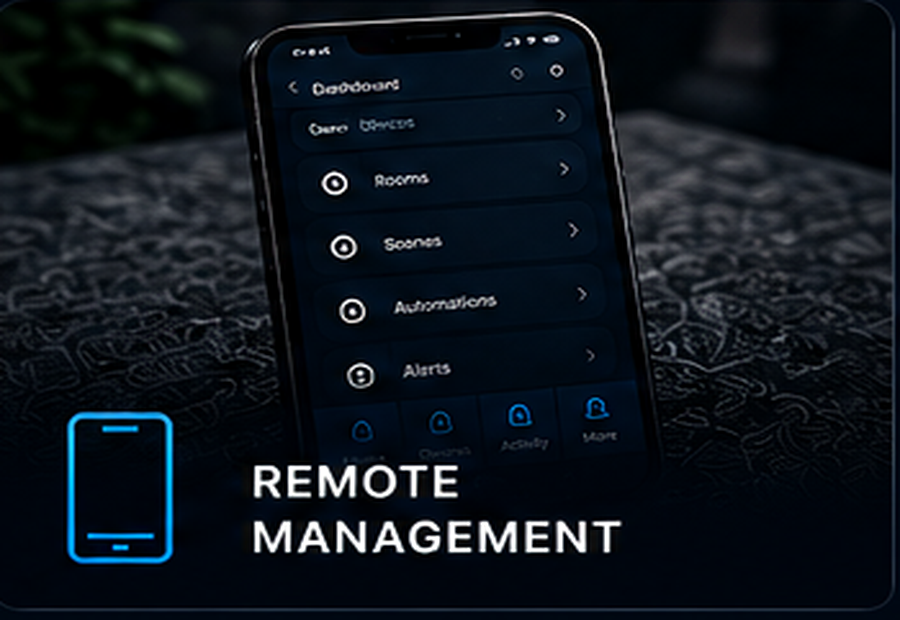 Remote system management dashboard